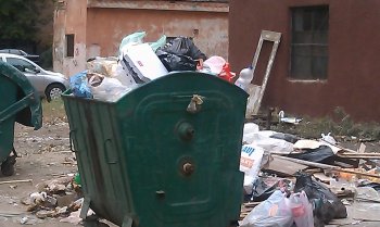 Жители Черемушек предполагают, что мусор стали вывозить реже (фото)