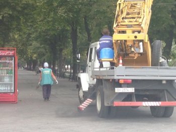 В Одессе приступили к монтажу сцены главной концертной площадки празднования Дня города