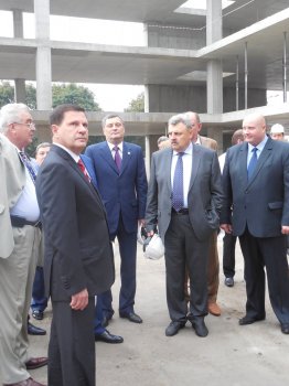 Александр Вилкул: «Строительство спортивного комплекса для Евробаскета-2015 обеспечит Украине твёрдую позицию на международном уровне»