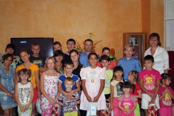 Шефство правоохранителей Белгород-Днестровского горотдела милиции над центром психологической реабилитации детей