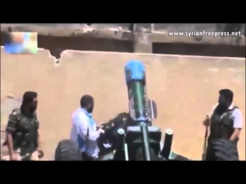 Видео применения боевиками химического оружия в Сирии