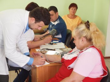В Одессе провели «Школу здоровья» для жителей Суворовского района