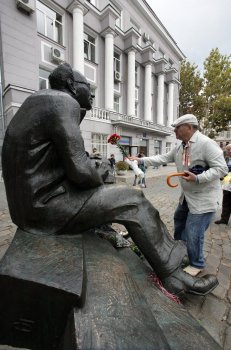 Сегодня одесситы залезали на голову Бабеля