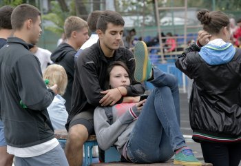 Праздник спорта на стадионе «Динамо»