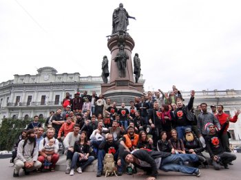 Одессу заполонили бородачи (фото)
