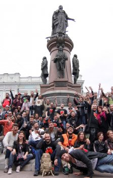 Одессу заполонили бородачи (фото)