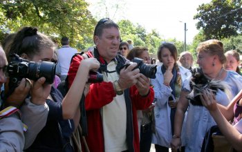 Одесский зоопарк преподнес журналистам необычный подарок