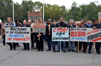 Предприниматели «Седьмого километра» просят власть защитить их чрезмерно активной общественницы