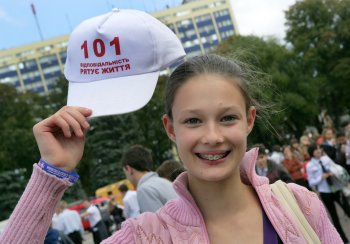 В Одессе соревновались юные пожарные