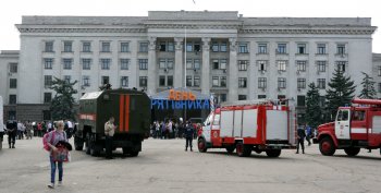В Одессе соревновались юные пожарные