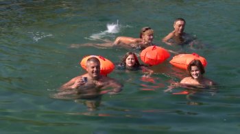 Одесские моржи готовятся зимой переплыть Черное море