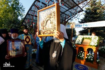 Чудотворная "Касперовская" икона прибыла из Одессы в Донецк