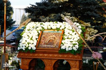 Чудотворная "Касперовская" икона прибыла из Одессы в Донецк