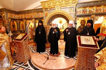 Чудотворная "Касперовская" икона прибыла из Одессы в Донецк