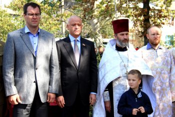Церемония перезахоронения останков павших защитников Одессы