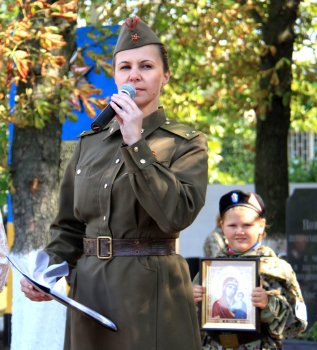 Церемония перезахоронения останков павших защитников Одессы