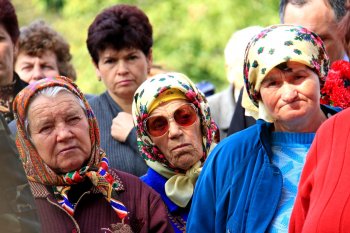 Церемония перезахоронения останков павших защитников Одессы