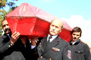 Церемония перезахоронения останков павших защитников Одессы