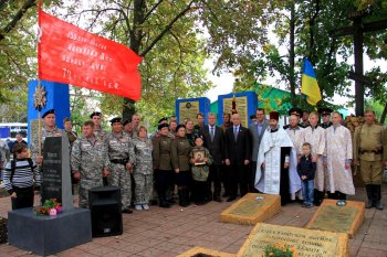 Церемония перезахоронения останков павших защитников Одессы