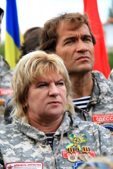 Церемония перезахоронения останков павших защитников Одессы