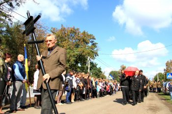 Церемония перезахоронения останков павших защитников Одессы