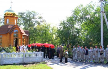 Церемония перезахоронения останков павших защитников Одессы