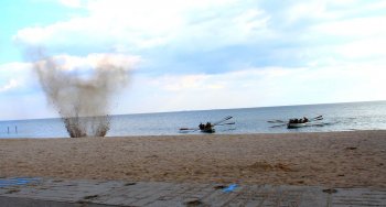 Военно-историческая реконструкция собрала детей в "Молодой гвардии" (фото)