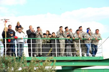 Военно-историческая реконструкция собрала детей в "Молодой гвардии" (фото)