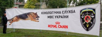 В Одессе милиционеры соревновались с собаками (фото)