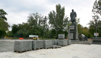 В Одессе идет реконструкция парка им. Шевченко (фото)