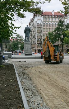 В Одессе идет реконструкция парка им. Шевченко (фото)