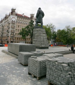 В Одессе идет реконструкция парка им. Шевченко (фото)