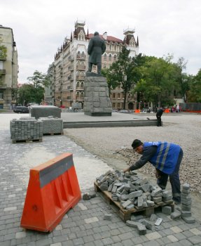 В Одессе идет реконструкция парка им. Шевченко (фото)