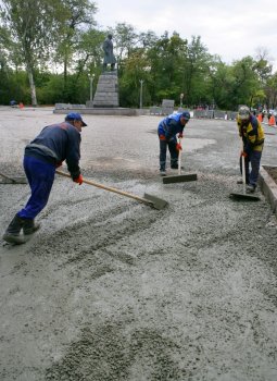 В Одессе идет реконструкция парка им. Шевченко (фото)