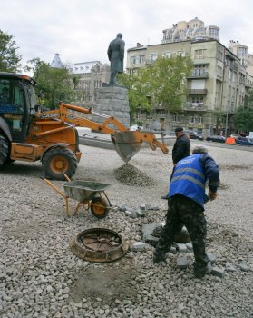 В Одессе идет реконструкция парка им. Шевченко (фото)