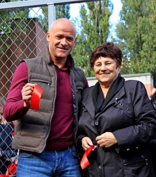 Еще одно обещание Труханова выполнено: На Затонского появился новый стадион