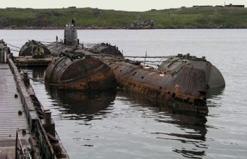 Всплытие нашей подводной лодки на Северном полюсе