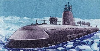 Всплытие нашей подводной лодки на Северном полюсе