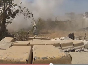 Сирия: Отделение Джобара от Замальки (видео)