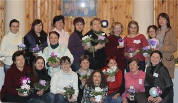 Сегодня в Одессе «Фиалковый мир» проведет мастер-класс