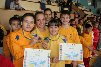 Юные одесситы достойно выступили на первенстве страны по ушу