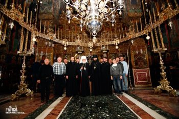 Митрополит Агафангел и епископ Диодор посетили Святую гору Афон