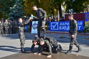 Победителем 3-го регионального военно-патриотического фестиваля "Патриот" стала команда Ананьевского района