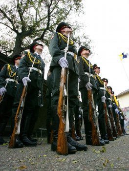 В Одессе последний призыв в армию (фото)