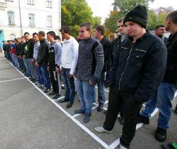 В Одессе последний призыв в армию (фото)
