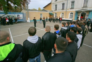 В Одессе последний призыв в армию (фото)