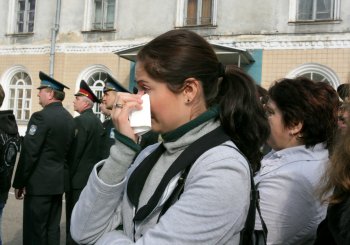В Одессе последний призыв в армию (фото)