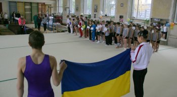 В зале СКА собрались лучшие юные гимнасты Одессы (фото)
