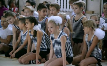В зале СКА собрались лучшие юные гимнасты Одессы (фото)