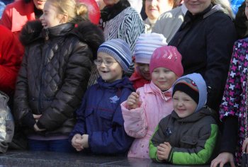 Сегодня в парке Горького открыли фонтан